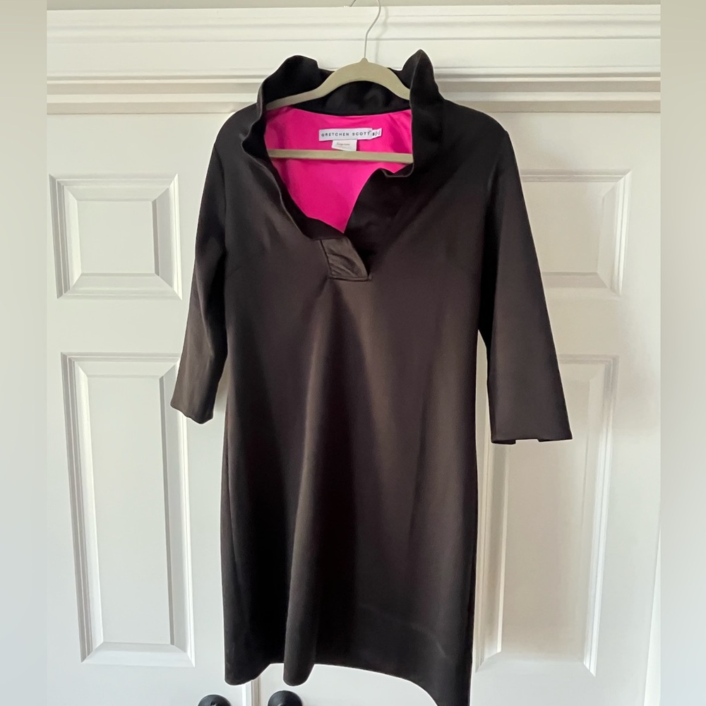 Gretchen Scott Ruffneck Dress